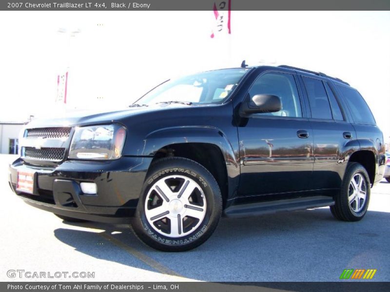 Black / Ebony 2007 Chevrolet TrailBlazer LT 4x4