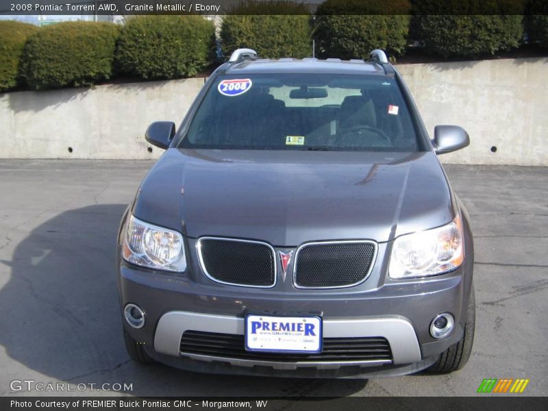 Granite Metallic / Ebony 2008 Pontiac Torrent AWD