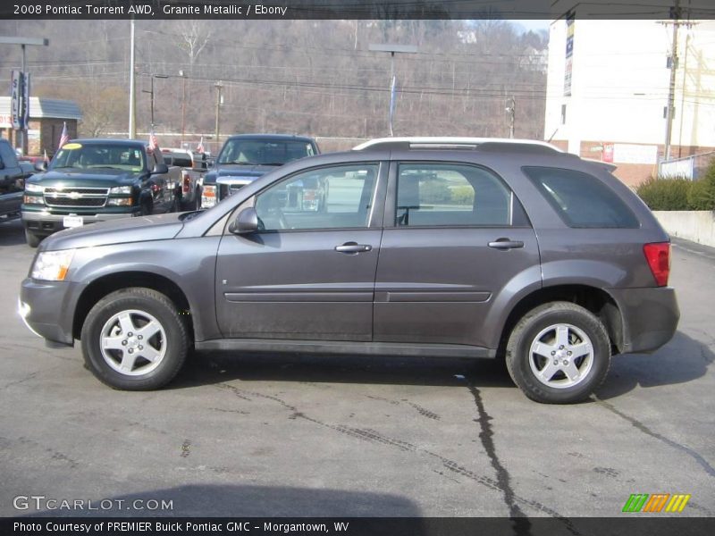 Granite Metallic / Ebony 2008 Pontiac Torrent AWD