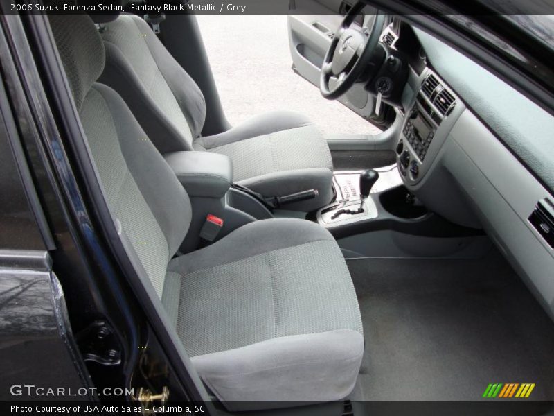Fantasy Black Metallic / Grey 2006 Suzuki Forenza Sedan