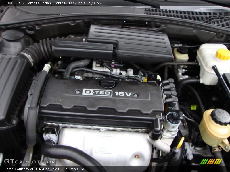 Fantasy Black Metallic / Grey 2006 Suzuki Forenza Sedan