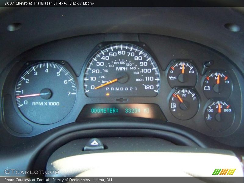 Black / Ebony 2007 Chevrolet TrailBlazer LT 4x4
