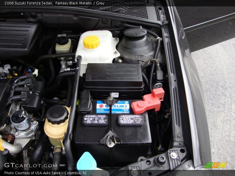 Fantasy Black Metallic / Grey 2006 Suzuki Forenza Sedan