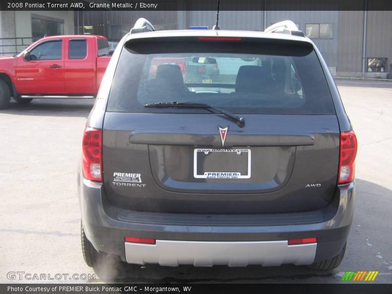 Granite Metallic / Ebony 2008 Pontiac Torrent AWD