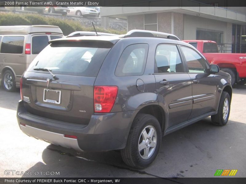Granite Metallic / Ebony 2008 Pontiac Torrent AWD