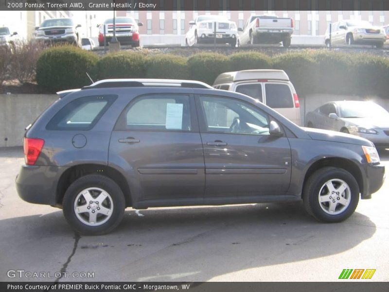 Granite Metallic / Ebony 2008 Pontiac Torrent AWD