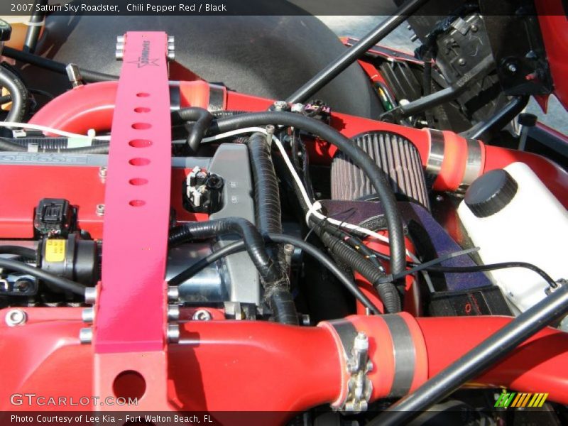 Chili Pepper Red / Black 2007 Saturn Sky Roadster
