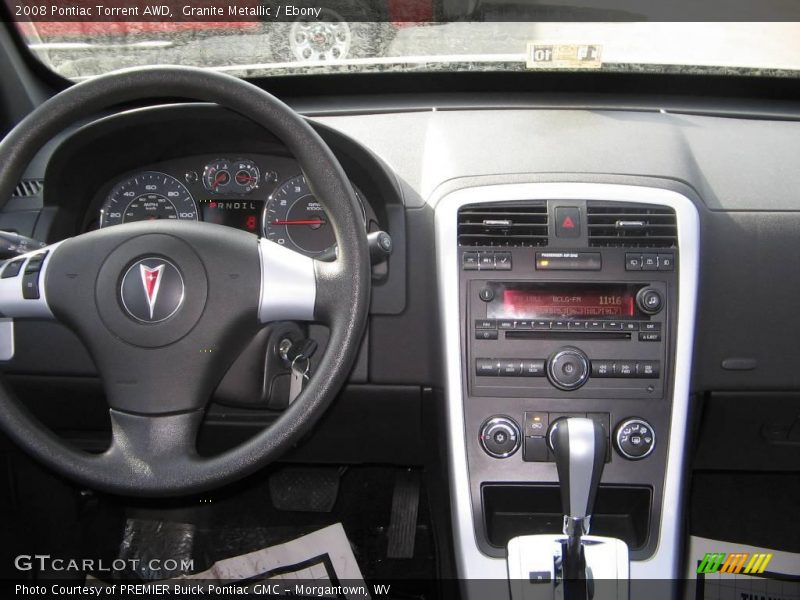 Granite Metallic / Ebony 2008 Pontiac Torrent AWD