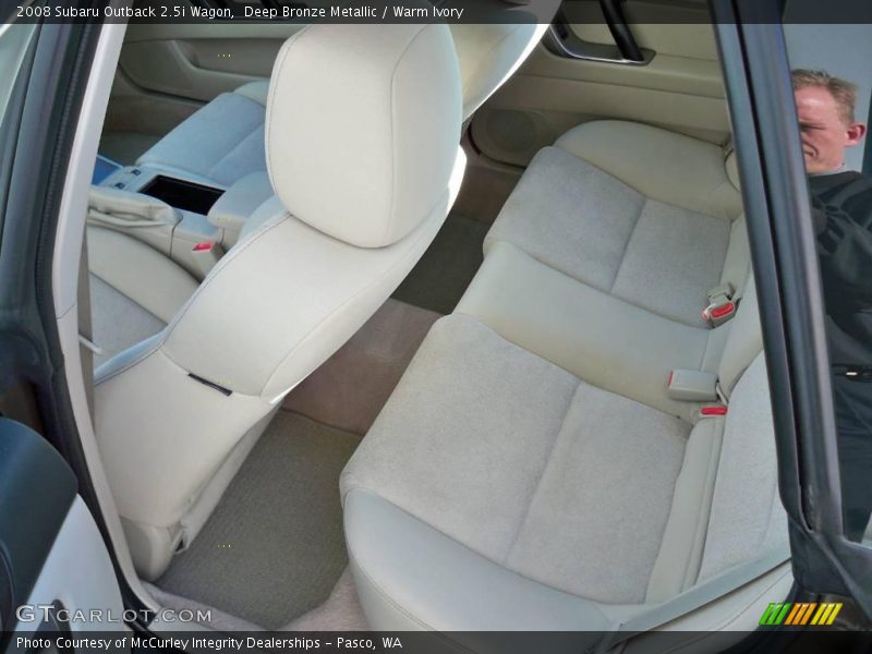 Deep Bronze Metallic / Warm Ivory 2008 Subaru Outback 2.5i Wagon