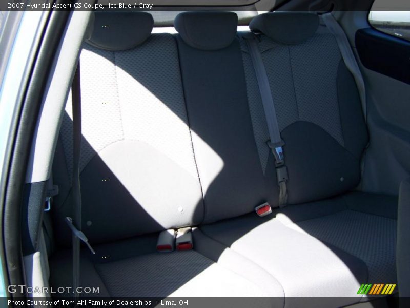 Ice Blue / Gray 2007 Hyundai Accent GS Coupe