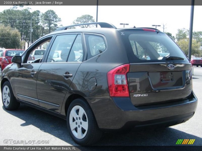 Java Brown / Beige 2009 Kia Rondo LX