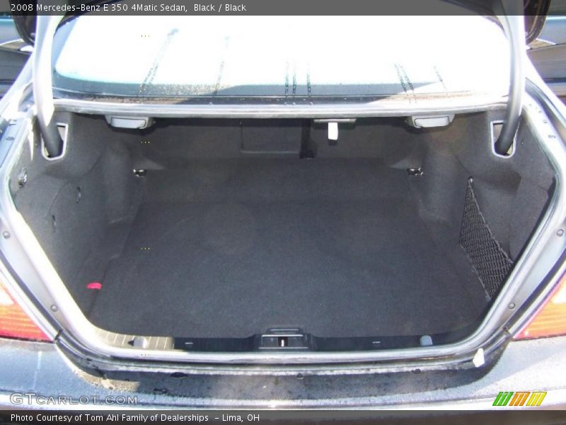 Black / Black 2008 Mercedes-Benz E 350 4Matic Sedan