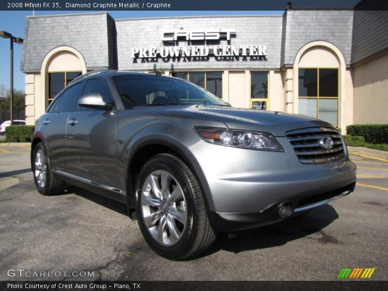 Diamond Graphite Metallic / Graphite 2008 Infiniti FX 35