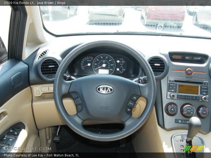 Java Brown / Beige 2009 Kia Rondo LX