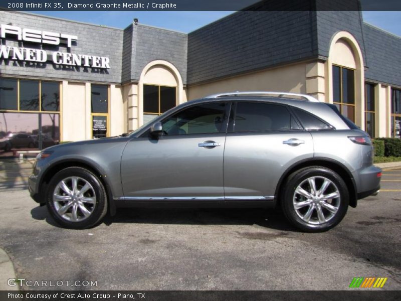 Diamond Graphite Metallic / Graphite 2008 Infiniti FX 35