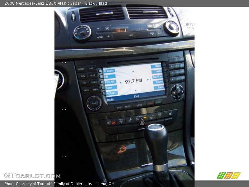 Black / Black 2008 Mercedes-Benz E 350 4Matic Sedan