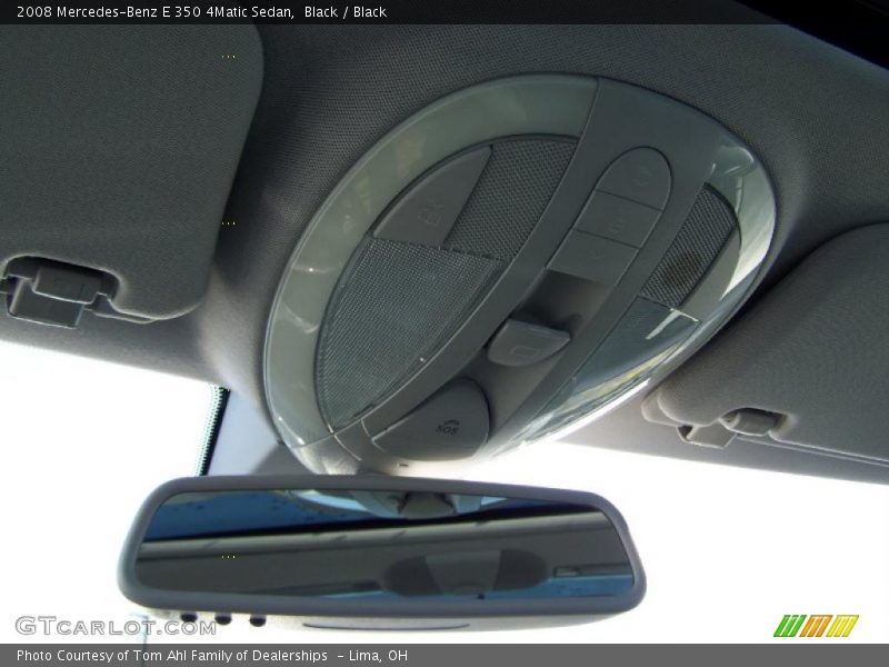 Black / Black 2008 Mercedes-Benz E 350 4Matic Sedan