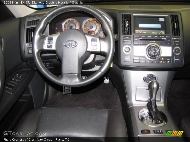 Diamond Graphite Metallic / Graphite 2008 Infiniti FX 35