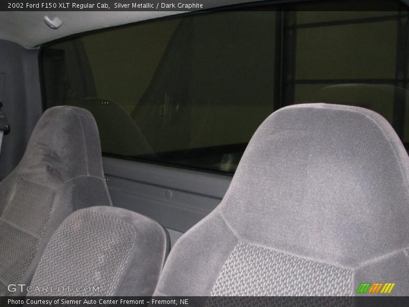 Silver Metallic / Dark Graphite 2002 Ford F150 XLT Regular Cab