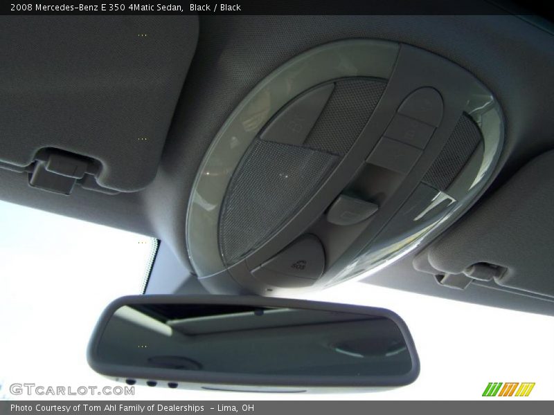 Black / Black 2008 Mercedes-Benz E 350 4Matic Sedan