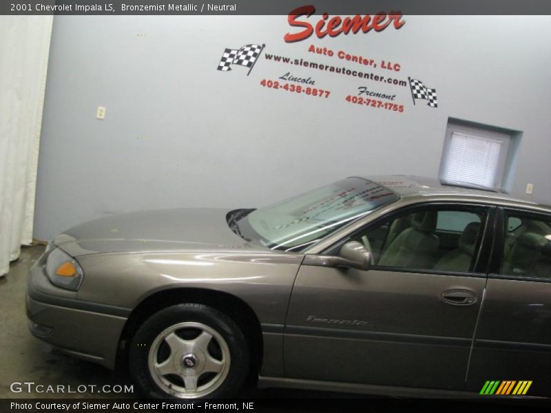 Bronzemist Metallic / Neutral 2001 Chevrolet Impala LS