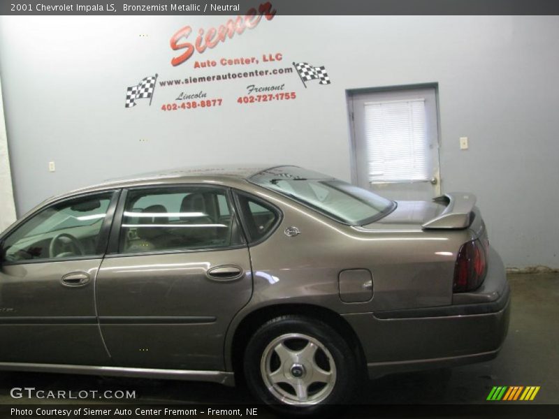 Bronzemist Metallic / Neutral 2001 Chevrolet Impala LS