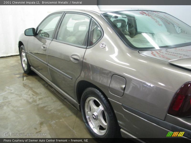 Bronzemist Metallic / Neutral 2001 Chevrolet Impala LS