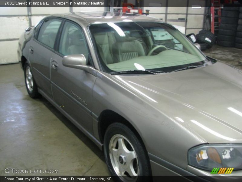 Bronzemist Metallic / Neutral 2001 Chevrolet Impala LS