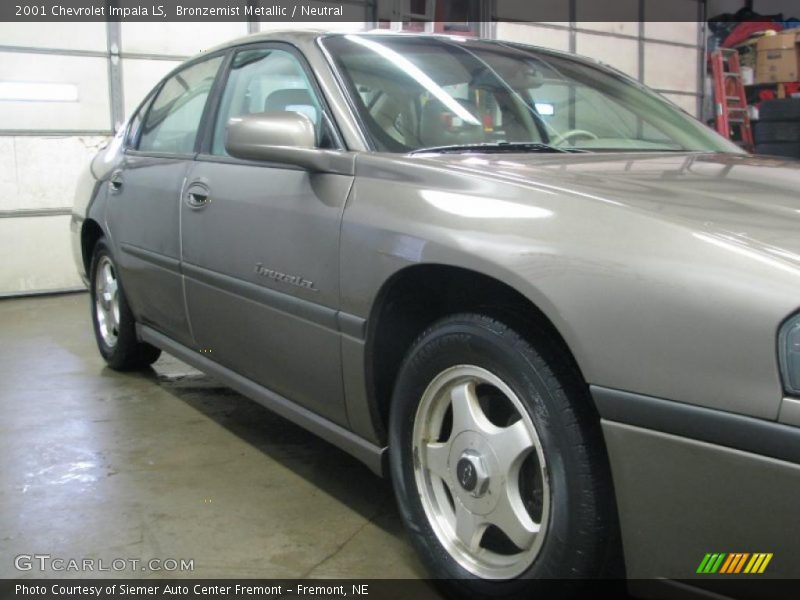 Bronzemist Metallic / Neutral 2001 Chevrolet Impala LS