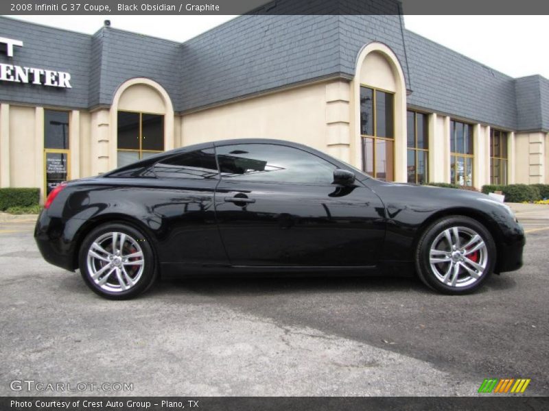 Black Obsidian / Graphite 2008 Infiniti G 37 Coupe