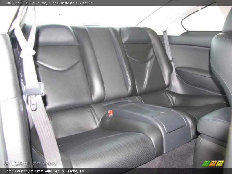 Black Obsidian / Graphite 2008 Infiniti G 37 Coupe
