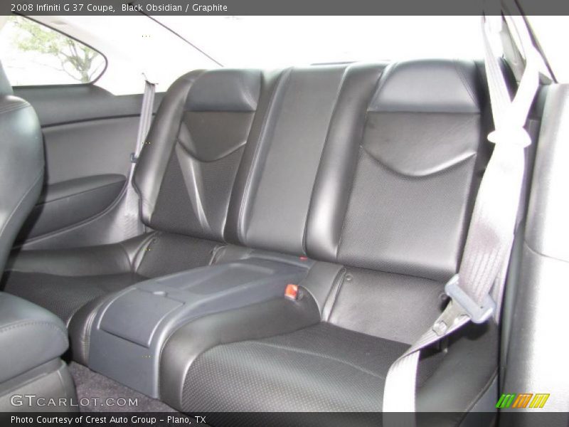 Black Obsidian / Graphite 2008 Infiniti G 37 Coupe