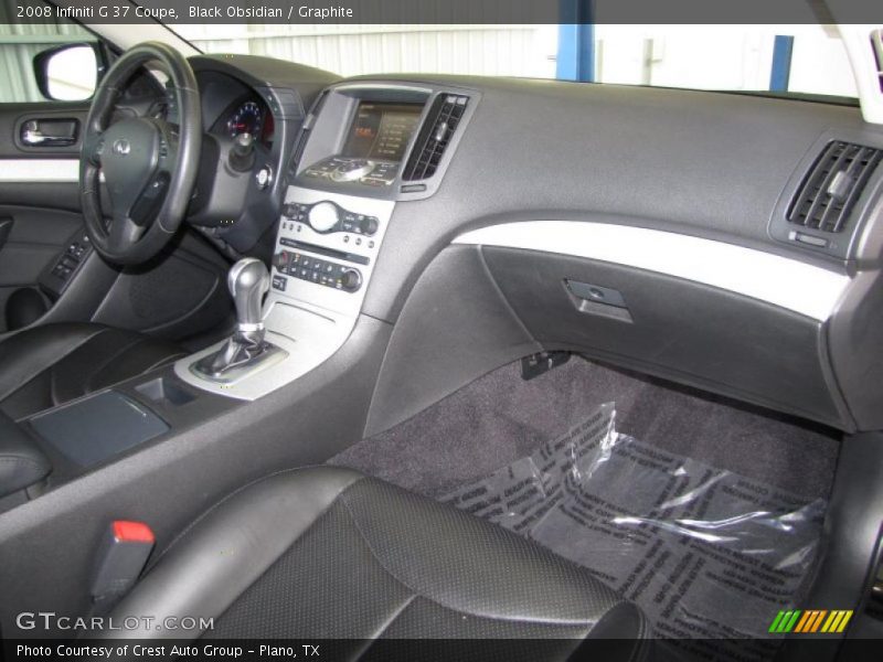 Black Obsidian / Graphite 2008 Infiniti G 37 Coupe
