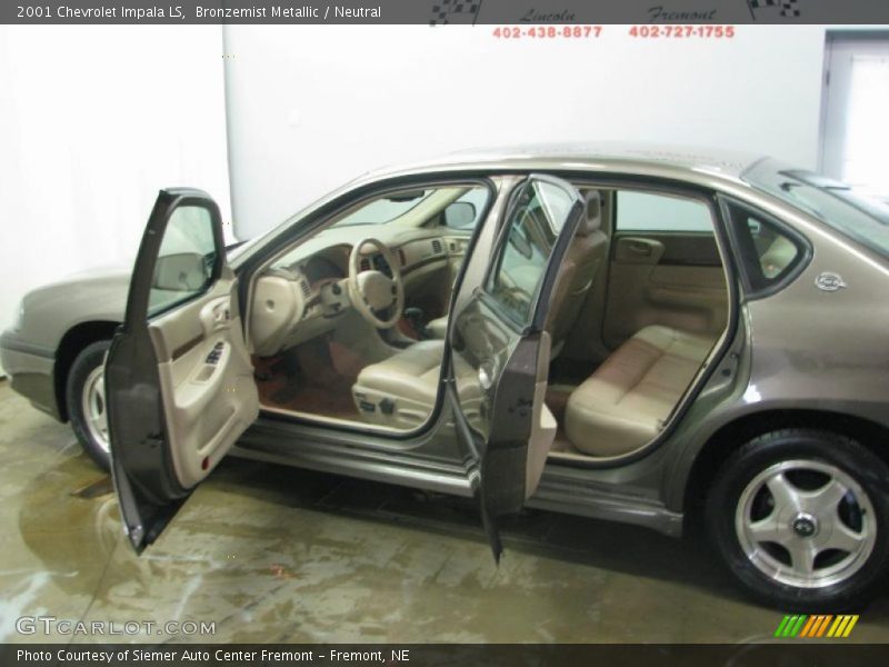 Bronzemist Metallic / Neutral 2001 Chevrolet Impala LS