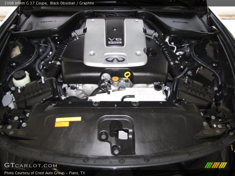 Black Obsidian / Graphite 2008 Infiniti G 37 Coupe