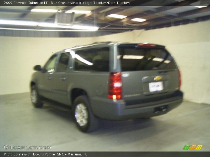 Blue Granite Metallic / Light Titanium/Dark Titanium 2009 Chevrolet Suburban LT