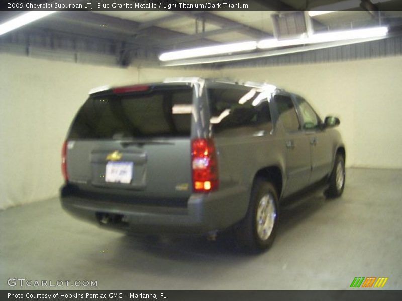 Blue Granite Metallic / Light Titanium/Dark Titanium 2009 Chevrolet Suburban LT