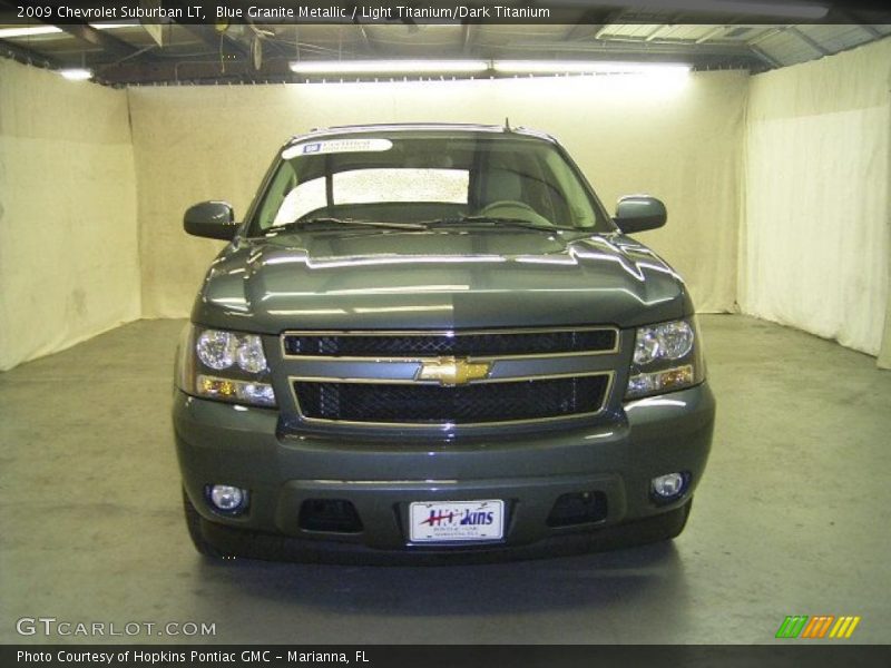 Blue Granite Metallic / Light Titanium/Dark Titanium 2009 Chevrolet Suburban LT