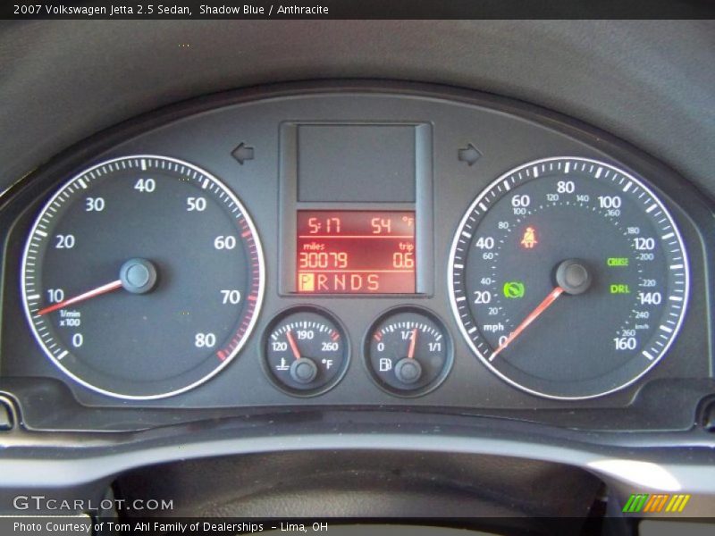 Shadow Blue / Anthracite 2007 Volkswagen Jetta 2.5 Sedan