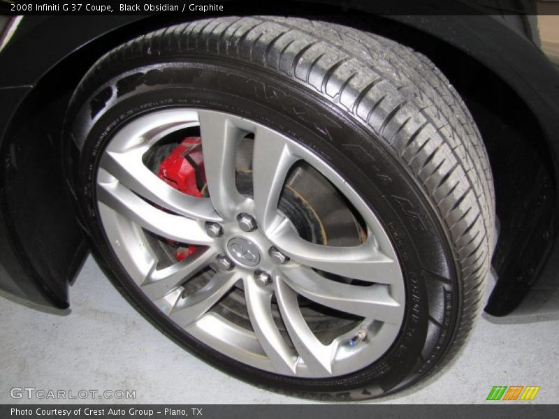 Black Obsidian / Graphite 2008 Infiniti G 37 Coupe