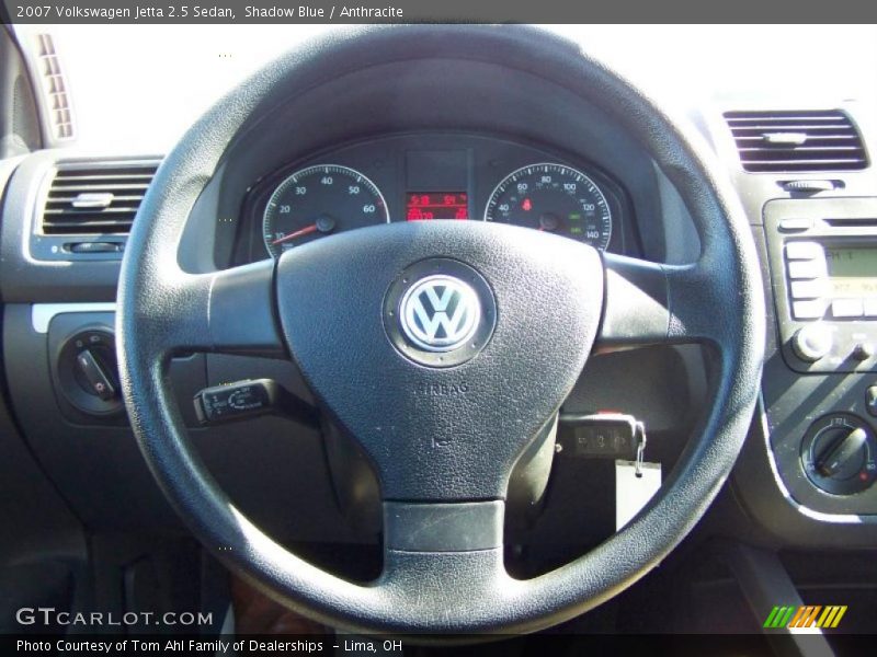Shadow Blue / Anthracite 2007 Volkswagen Jetta 2.5 Sedan