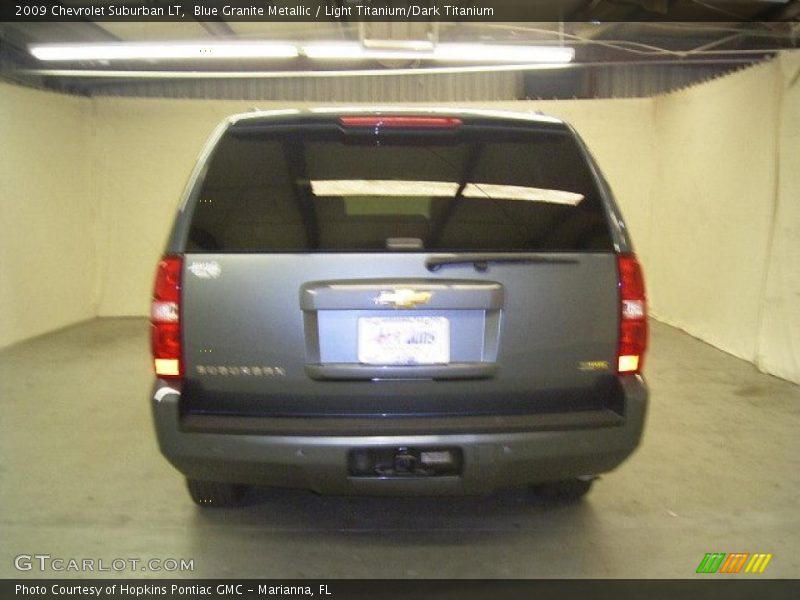 Blue Granite Metallic / Light Titanium/Dark Titanium 2009 Chevrolet Suburban LT