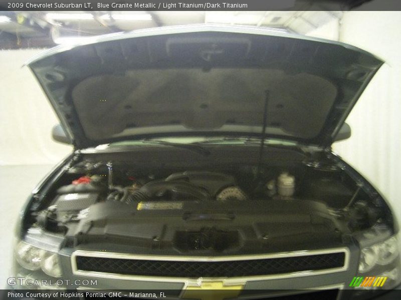 Blue Granite Metallic / Light Titanium/Dark Titanium 2009 Chevrolet Suburban LT