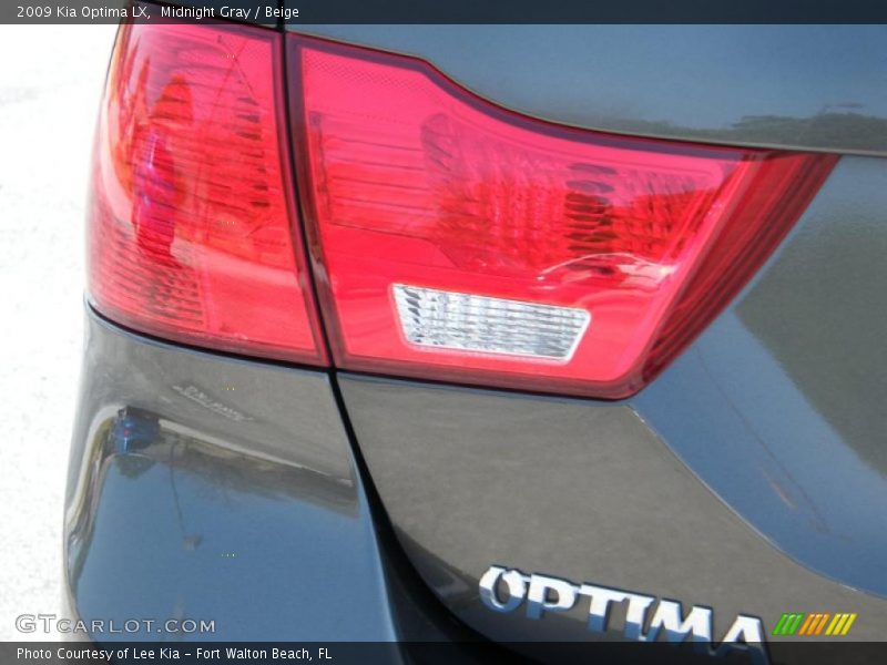 Midnight Gray / Beige 2009 Kia Optima LX