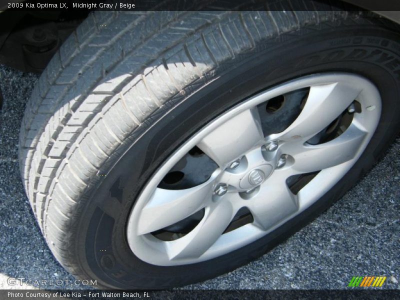 Midnight Gray / Beige 2009 Kia Optima LX