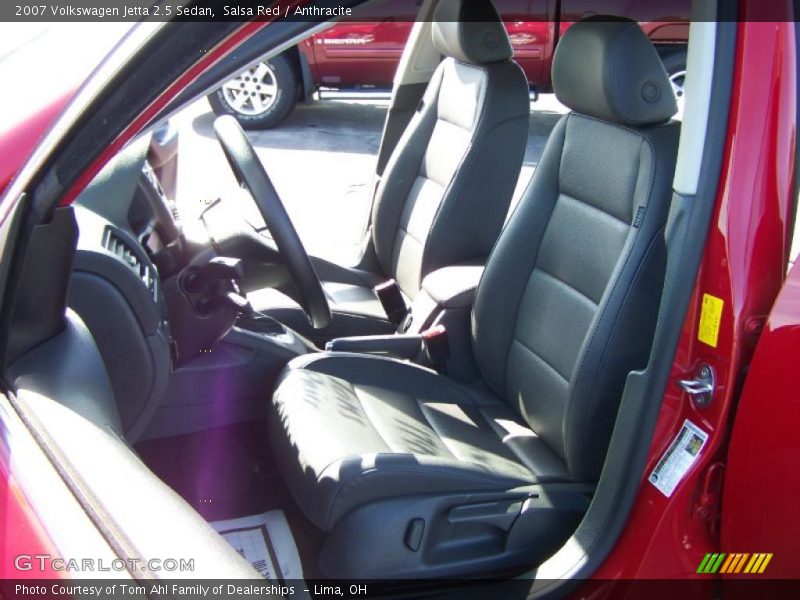 Salsa Red / Anthracite 2007 Volkswagen Jetta 2.5 Sedan