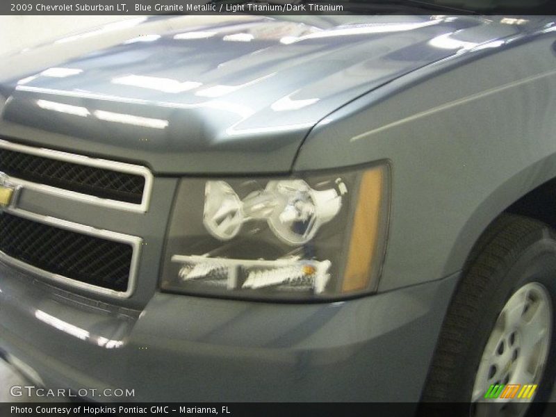 Blue Granite Metallic / Light Titanium/Dark Titanium 2009 Chevrolet Suburban LT