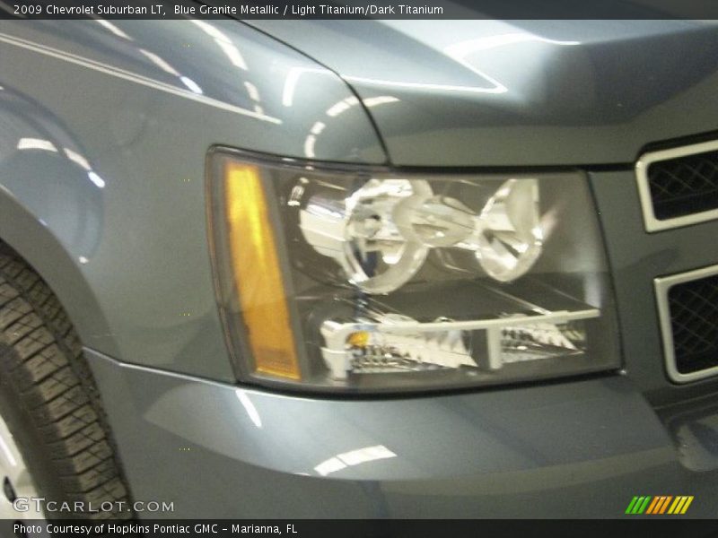 Blue Granite Metallic / Light Titanium/Dark Titanium 2009 Chevrolet Suburban LT