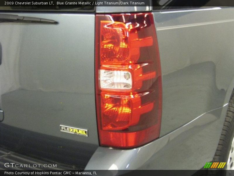 Blue Granite Metallic / Light Titanium/Dark Titanium 2009 Chevrolet Suburban LT