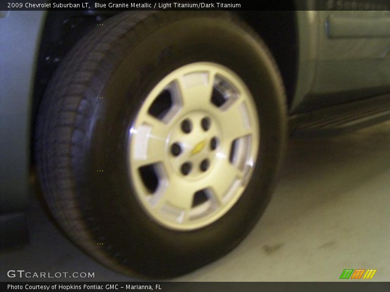 Blue Granite Metallic / Light Titanium/Dark Titanium 2009 Chevrolet Suburban LT